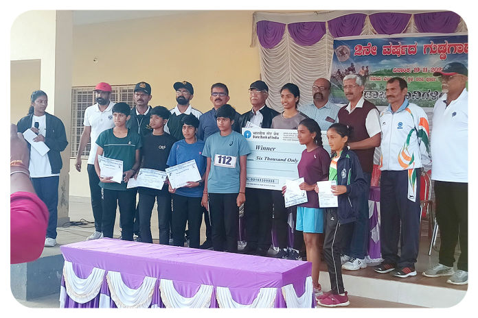 KESST  |  KESST Kushalanagar Run 19.11.2023 - Girls and Boys Prize Winners.