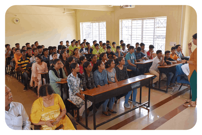 Career Awareness Workshop at CIT Ponnampet by Wing Commander Prithvi Ponnappa.