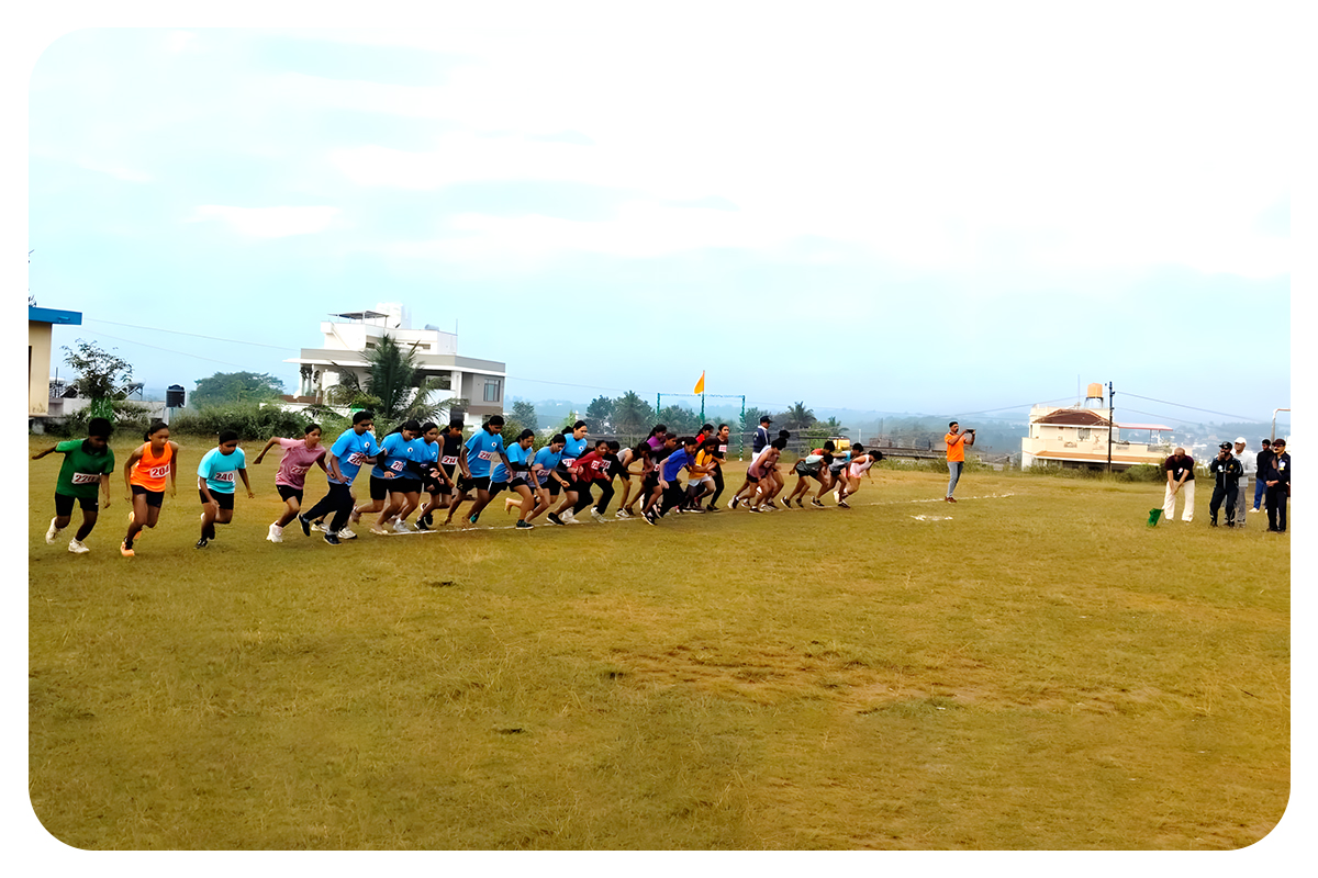 KESST  |  KESST Kushalanagar Run 23.11.2025 - Girls Flag Off.